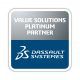 Logo Dassault Systèmes Business Partner Platinum